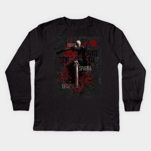 Devil May Cry 1 Devil Hunter Kids Long Sleeve T-Shirt